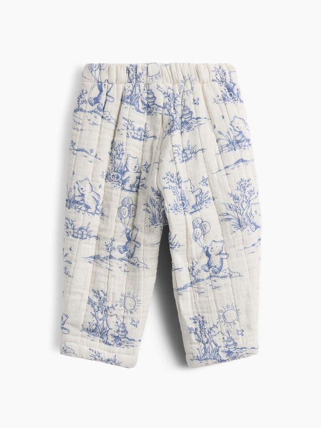 Baby Quilted Gauze Pull-On Pants gap baby quilted gauze pull on pants