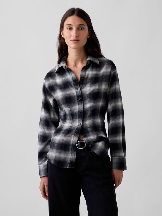 قميص كم طويل gap قميص كم طويل